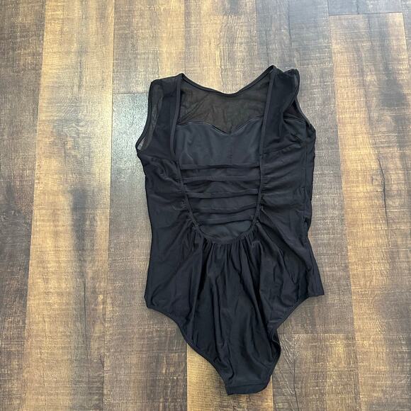 Albion Fit Black The Maria One-Piece Swimsuit Size XL - Picture 5 of 8